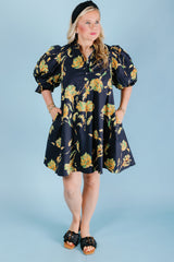 The Golden Hour Mini Dress