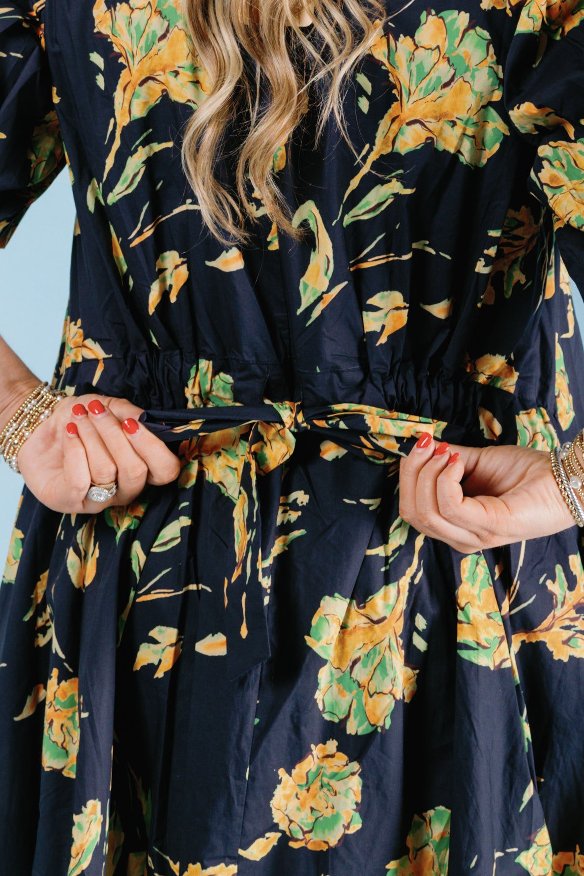 The Golden Hour Mini Dress