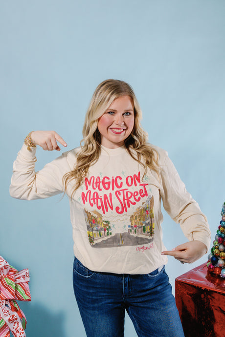 Magic on Main Street Long Sleeve Tee - Clayton, GA