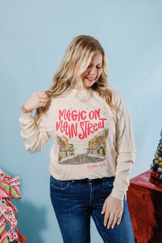 Magic on Main Street Long Sleeve Tee - Bryson City, NC