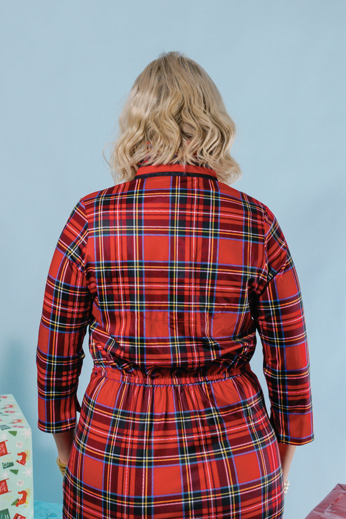 Twist & Shout Tartan Dress