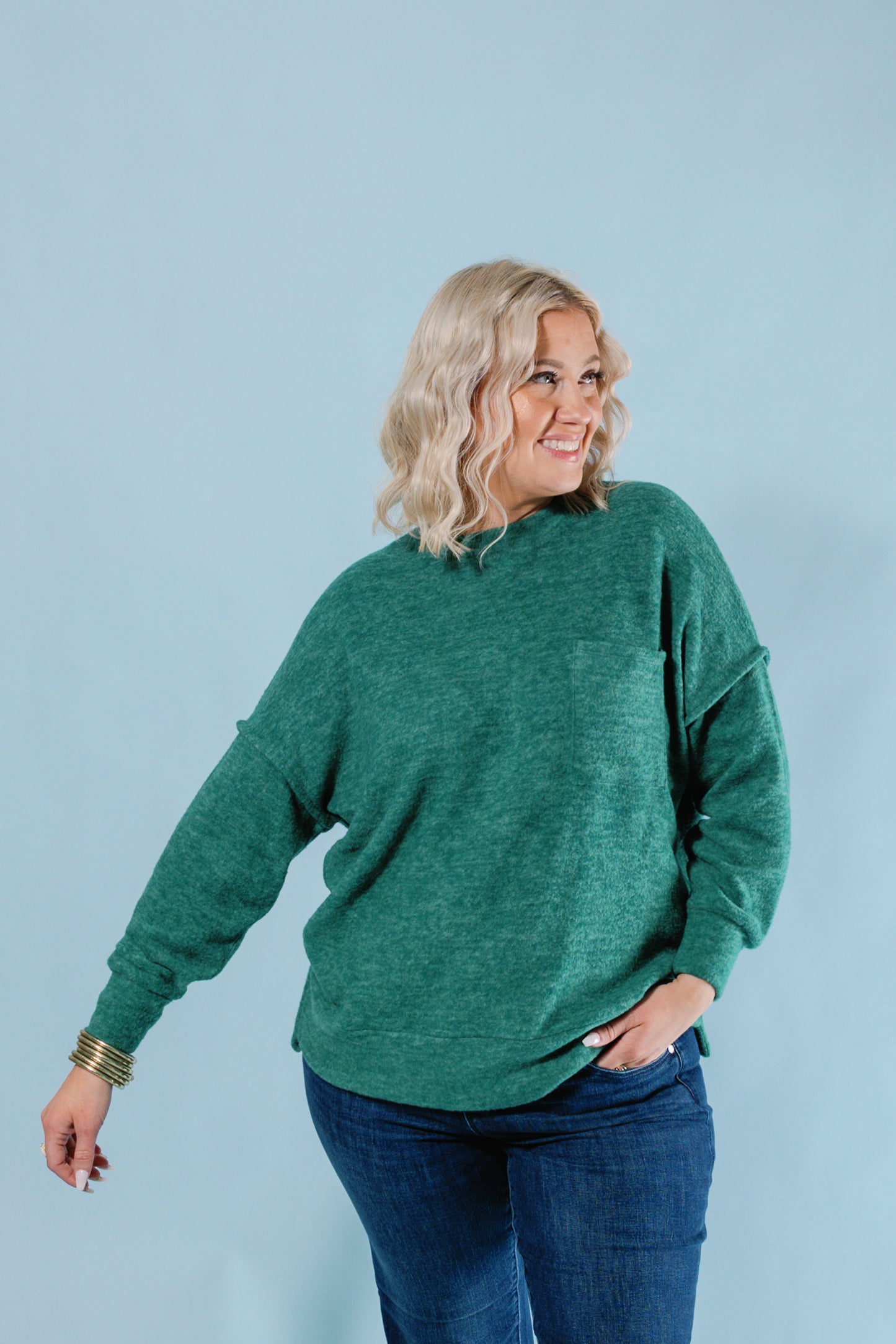 The Retreat Pocket Sweater