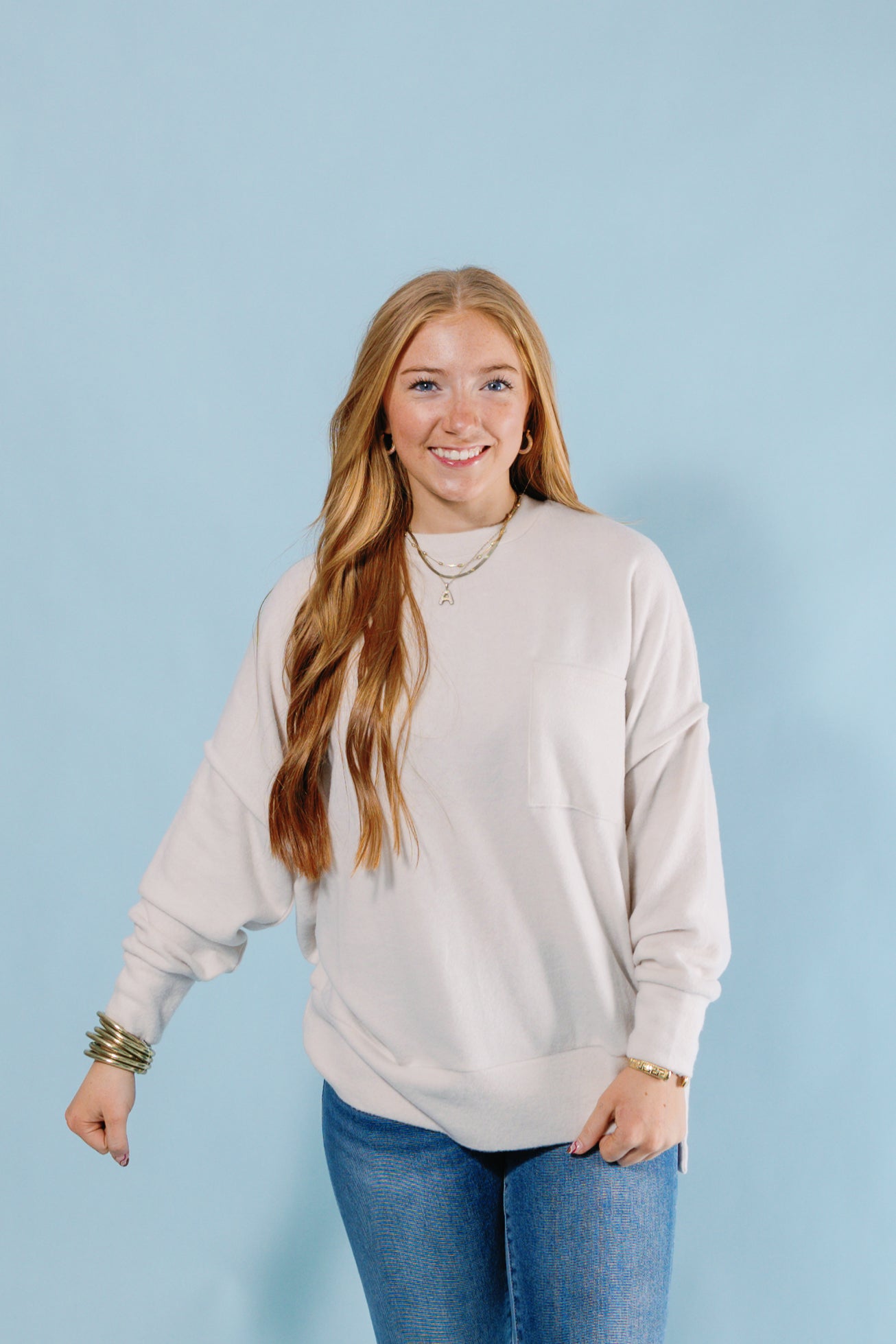 The Retreat Pocket Sweater