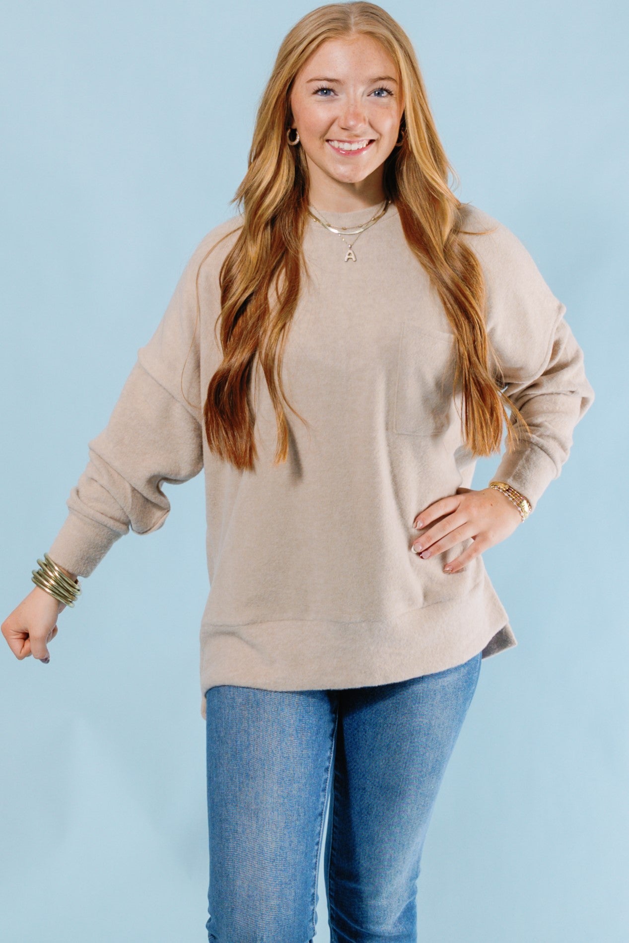 The Retreat Pocket Sweater