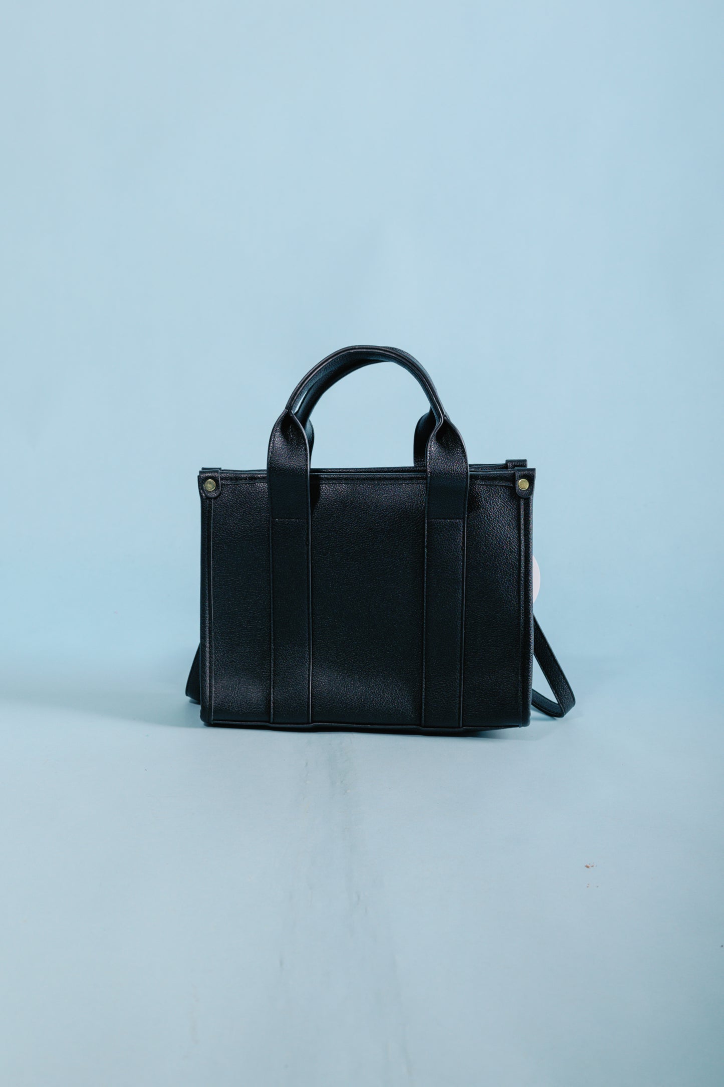 Faux Leather Tote Bag