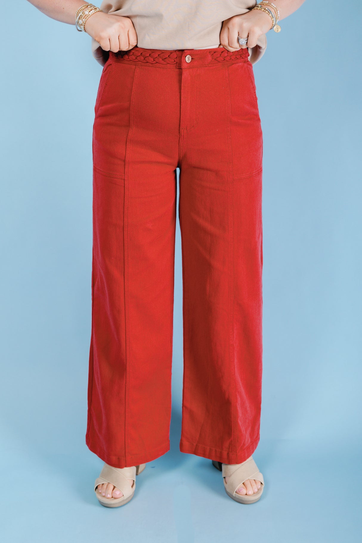 The Rustic Wide Leg Pants