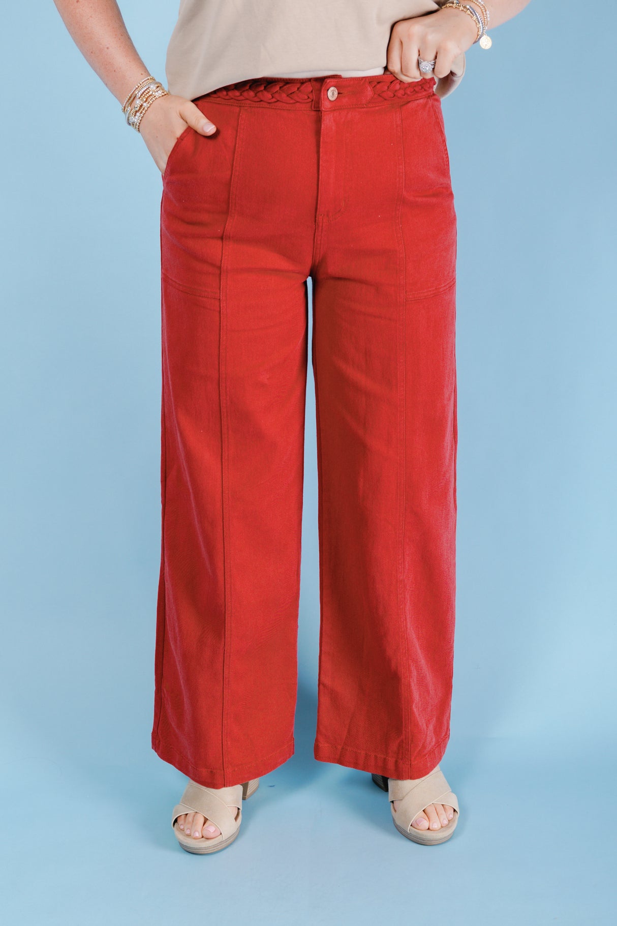 The Rustic Wide Leg Pants
