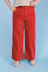 The Rustic Wide Leg Pants