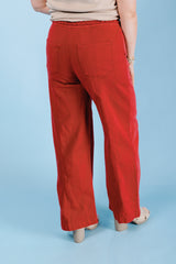 The Rustic Wide Leg Pants