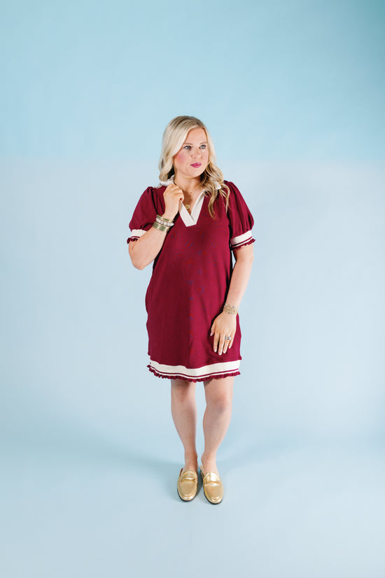 The Varsity Mini Dress