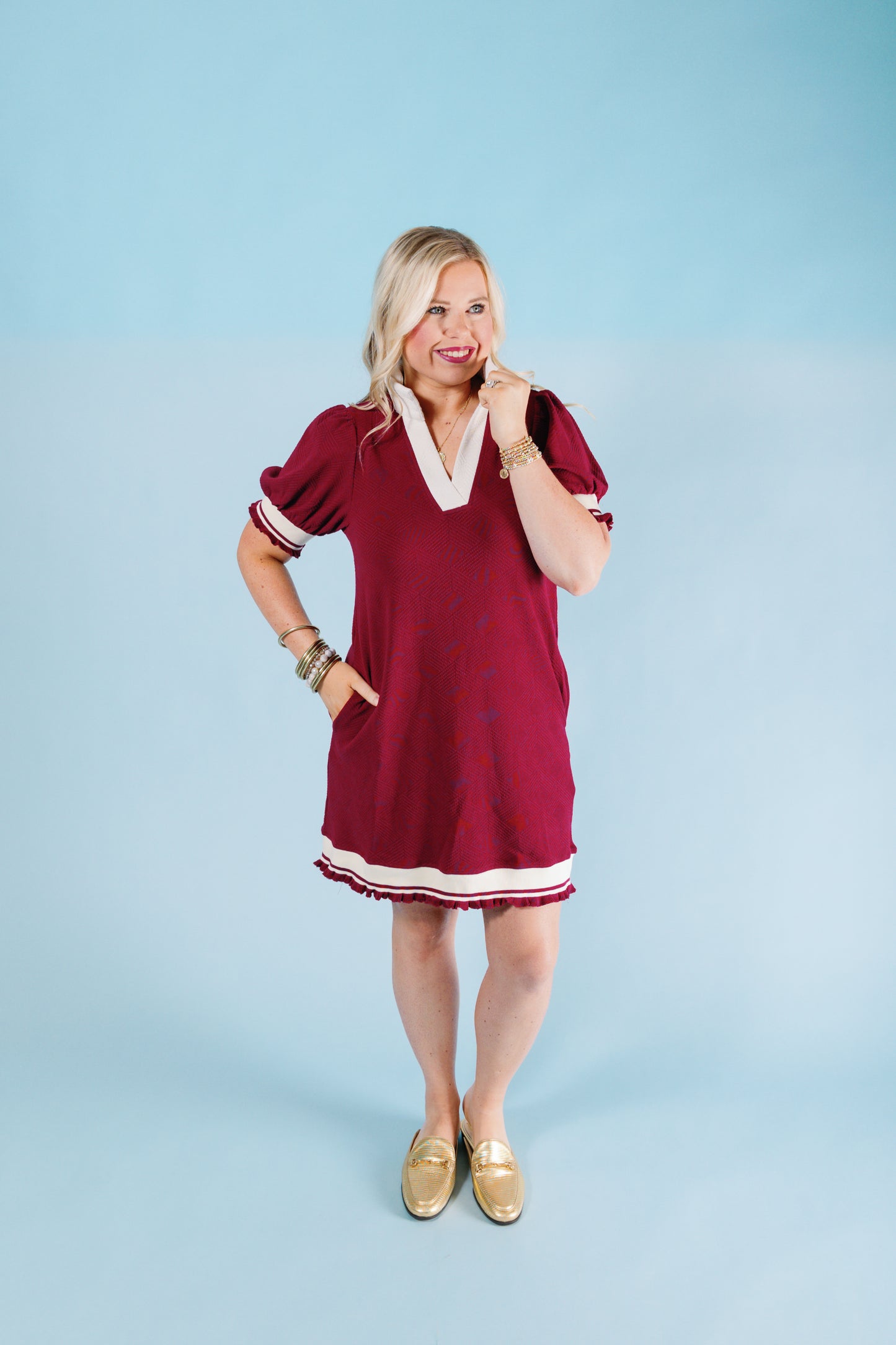 The Varsity Mini Dress