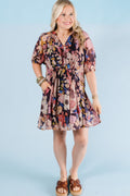 The Fall Bouquet Mini Dress