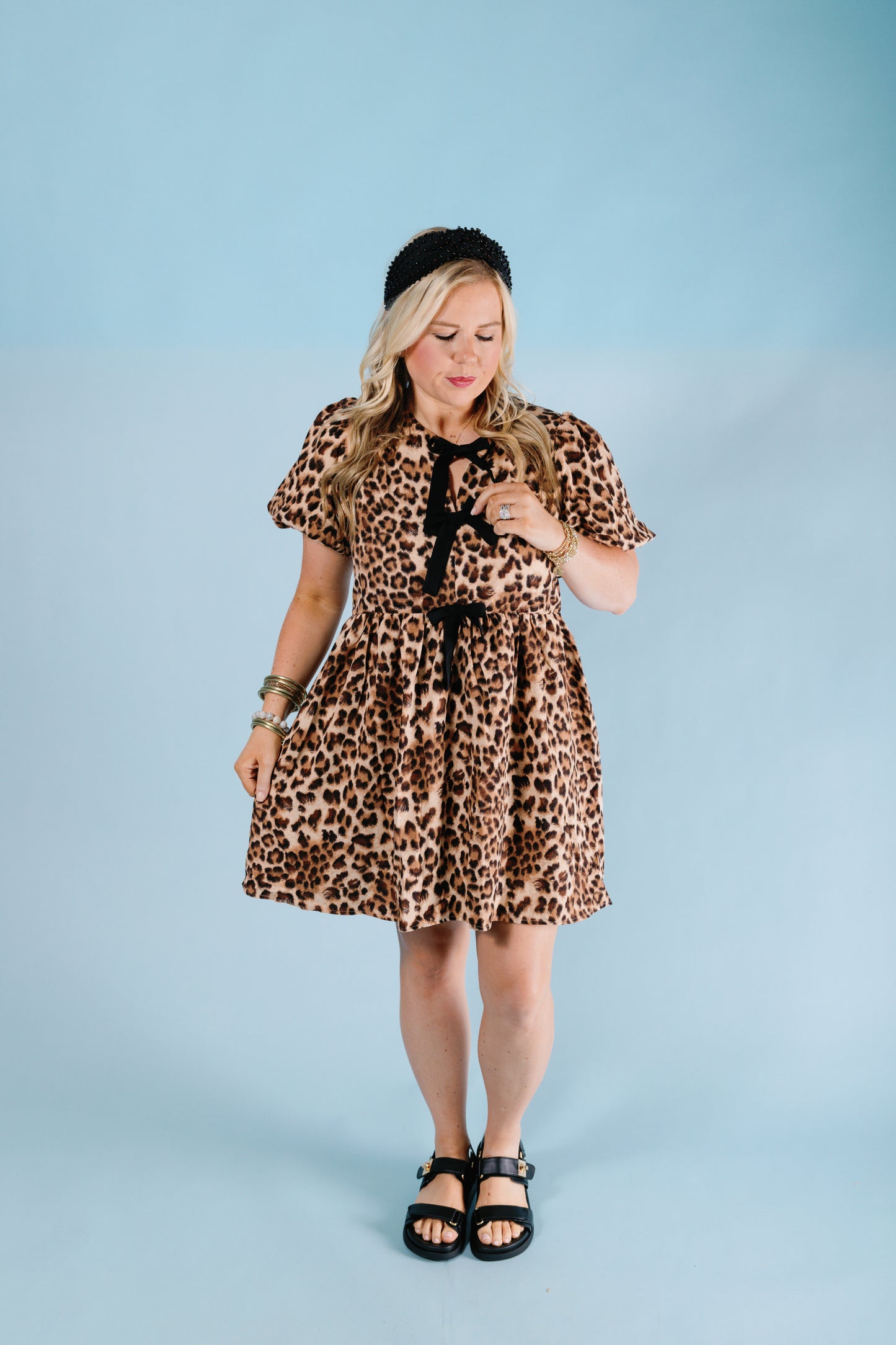 The Leopard Mini Dress