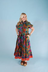 J. Marie | The Asher Button Up Midi Dress