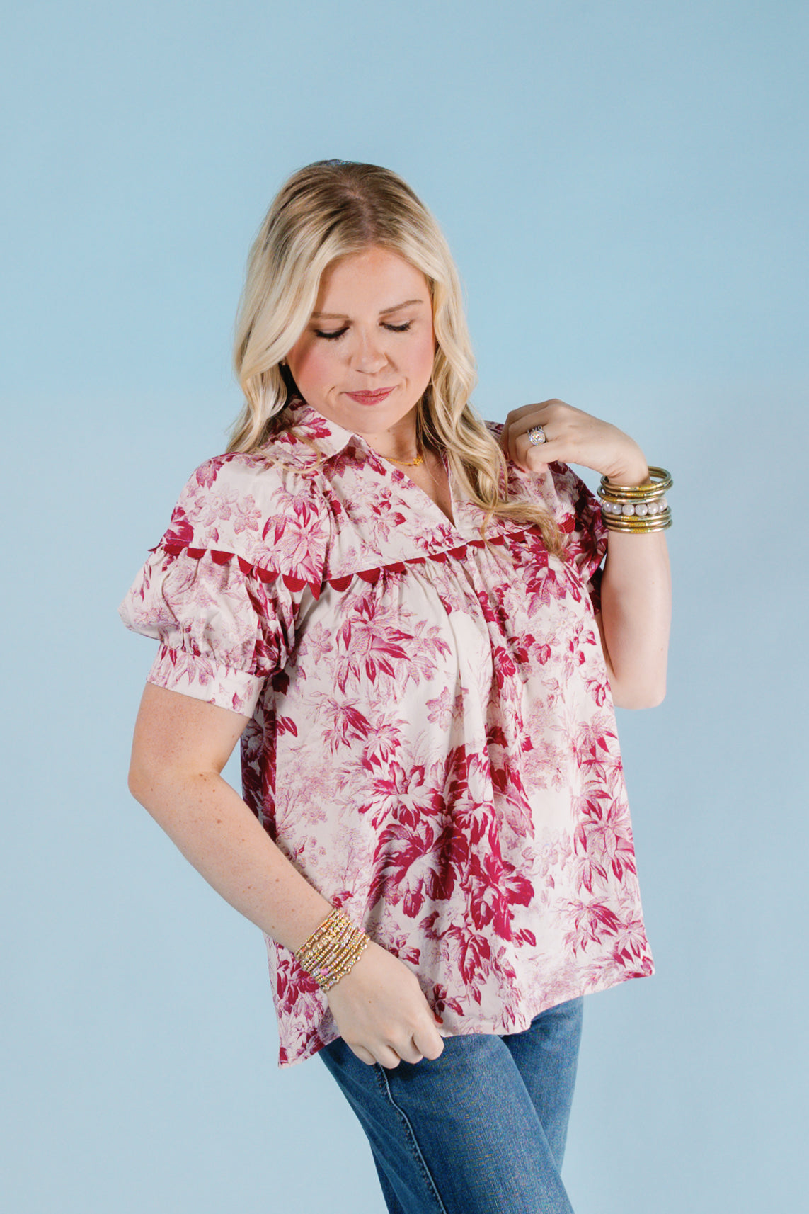 The Merlot Memories Blouse