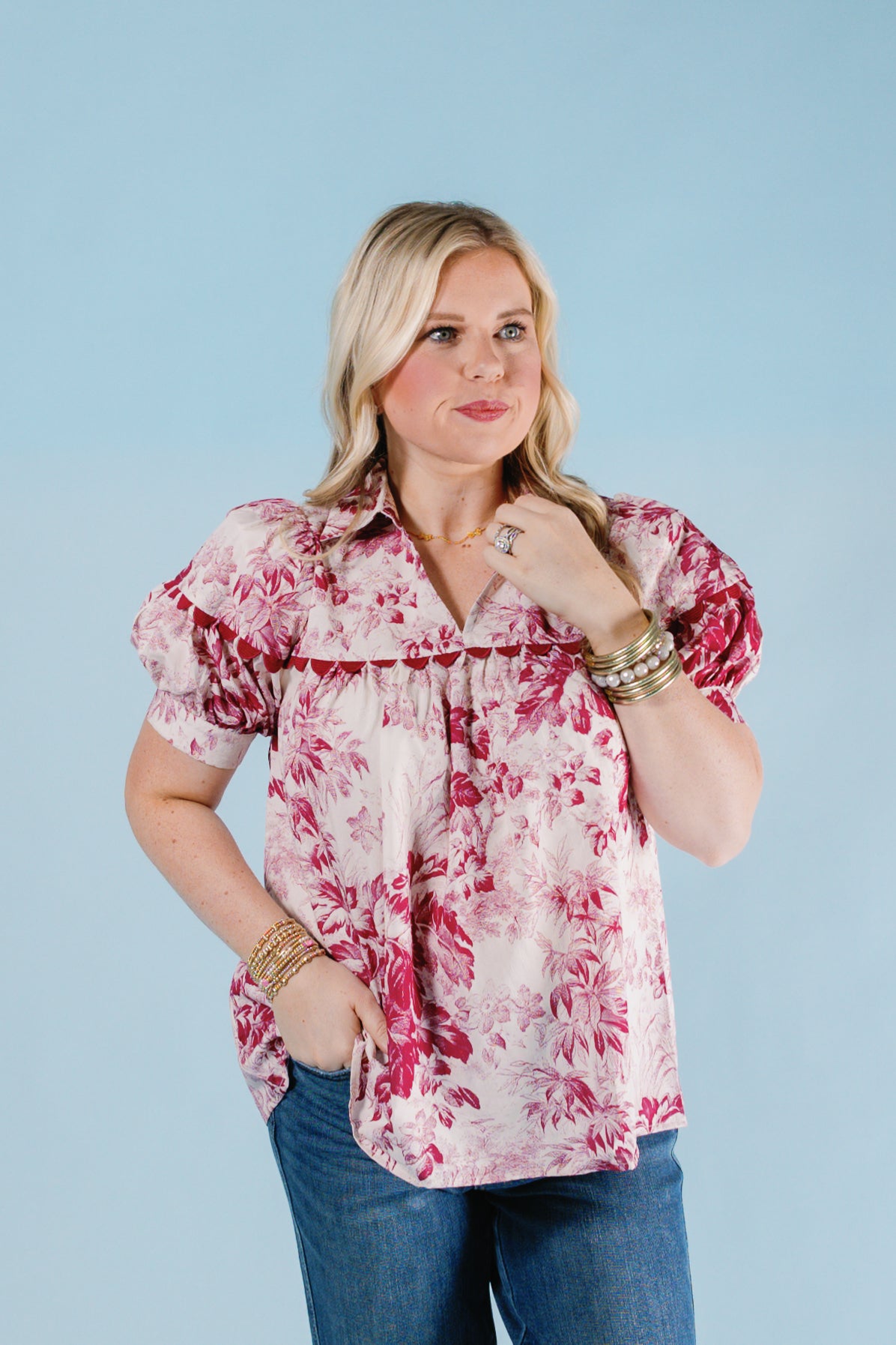 The Merlot Memories Blouse