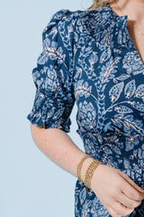 Spartina | Adelaide Smocked Dress