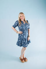 Spartina | Adelaide Smocked Dress