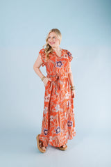 Sunset Bloom Maxi Dress