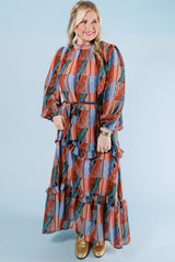 Radiant Harmony Maxi Dress (Final Sale)