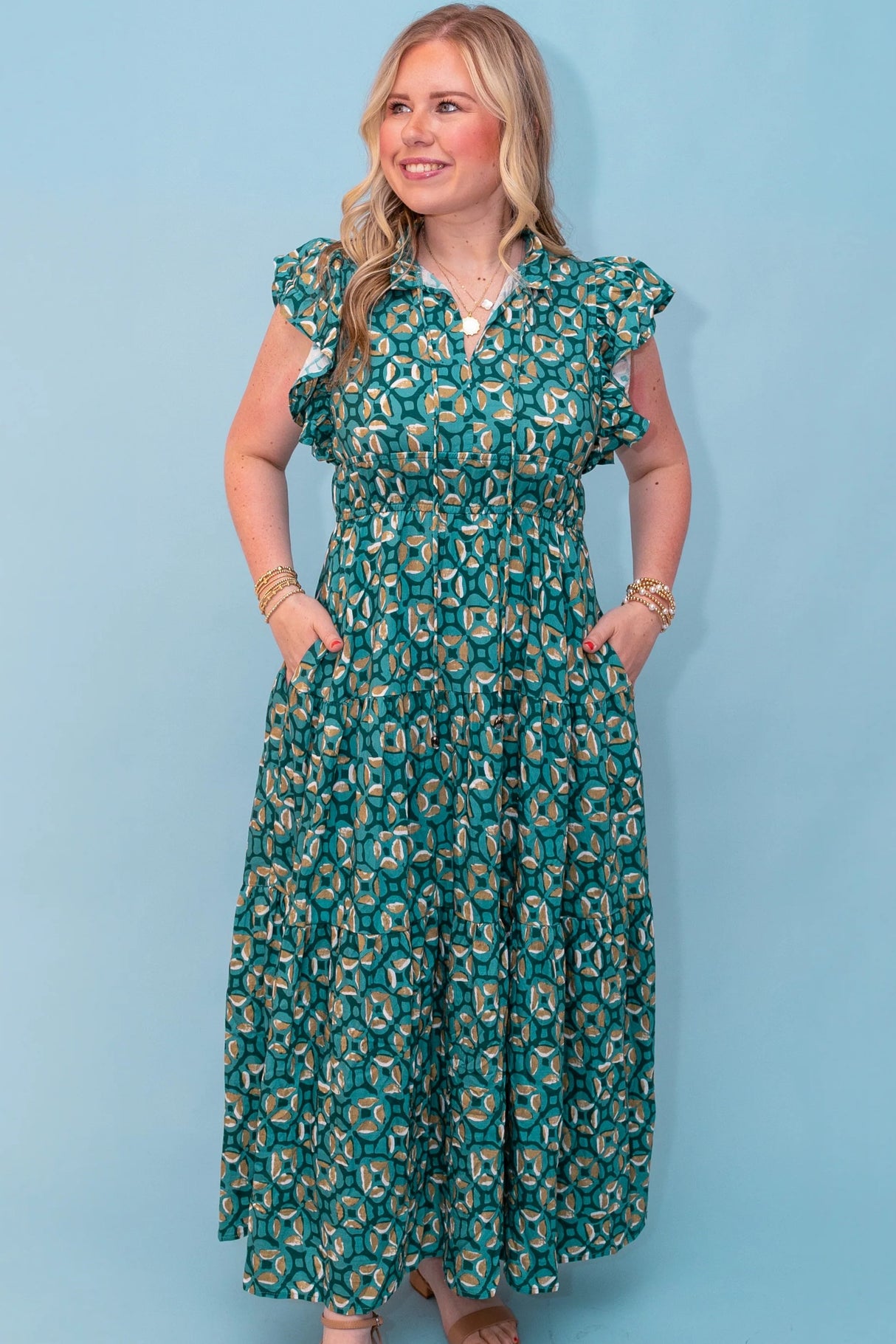 Forest Love Midi Dress
