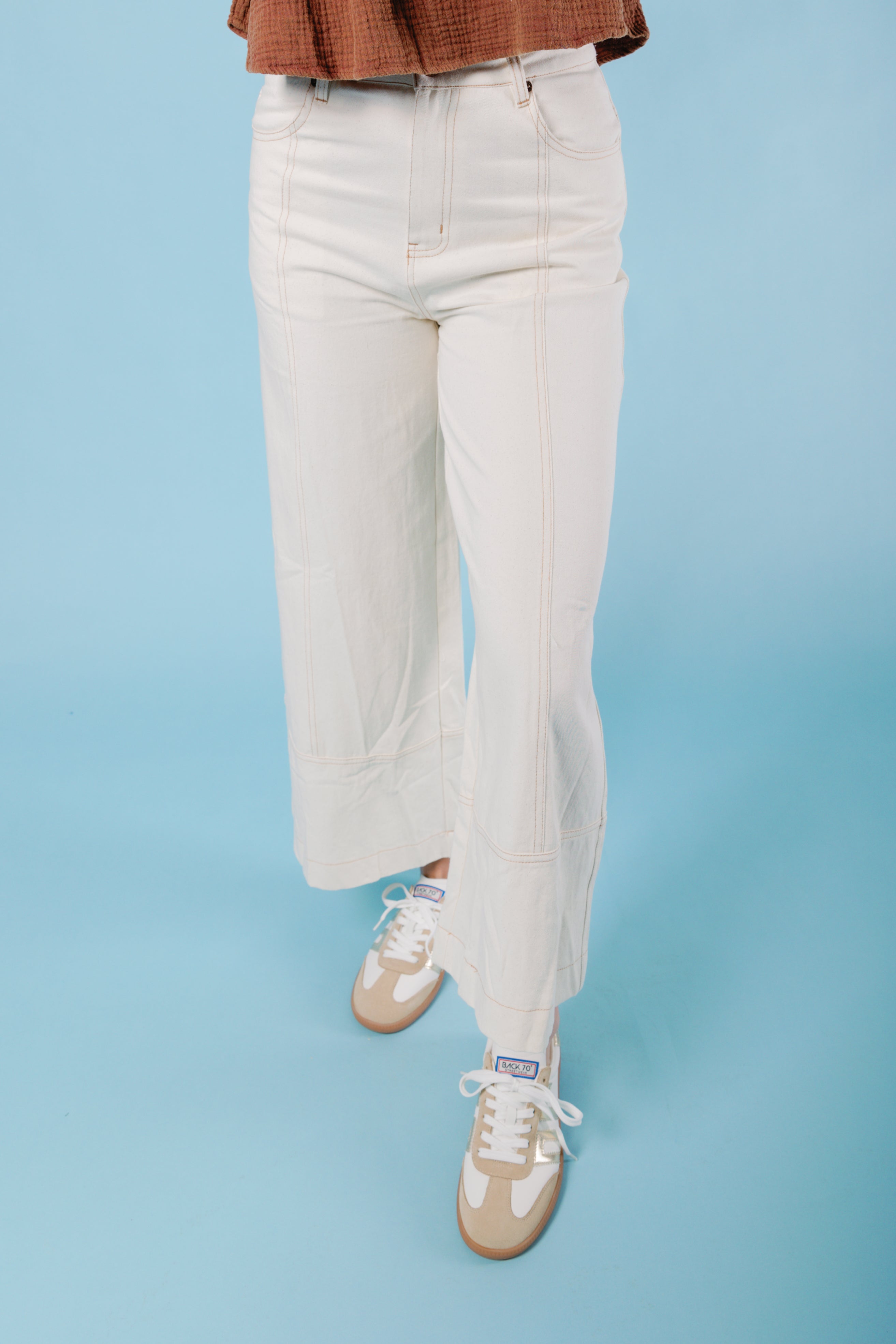 The Ivory Wide Leg Pant