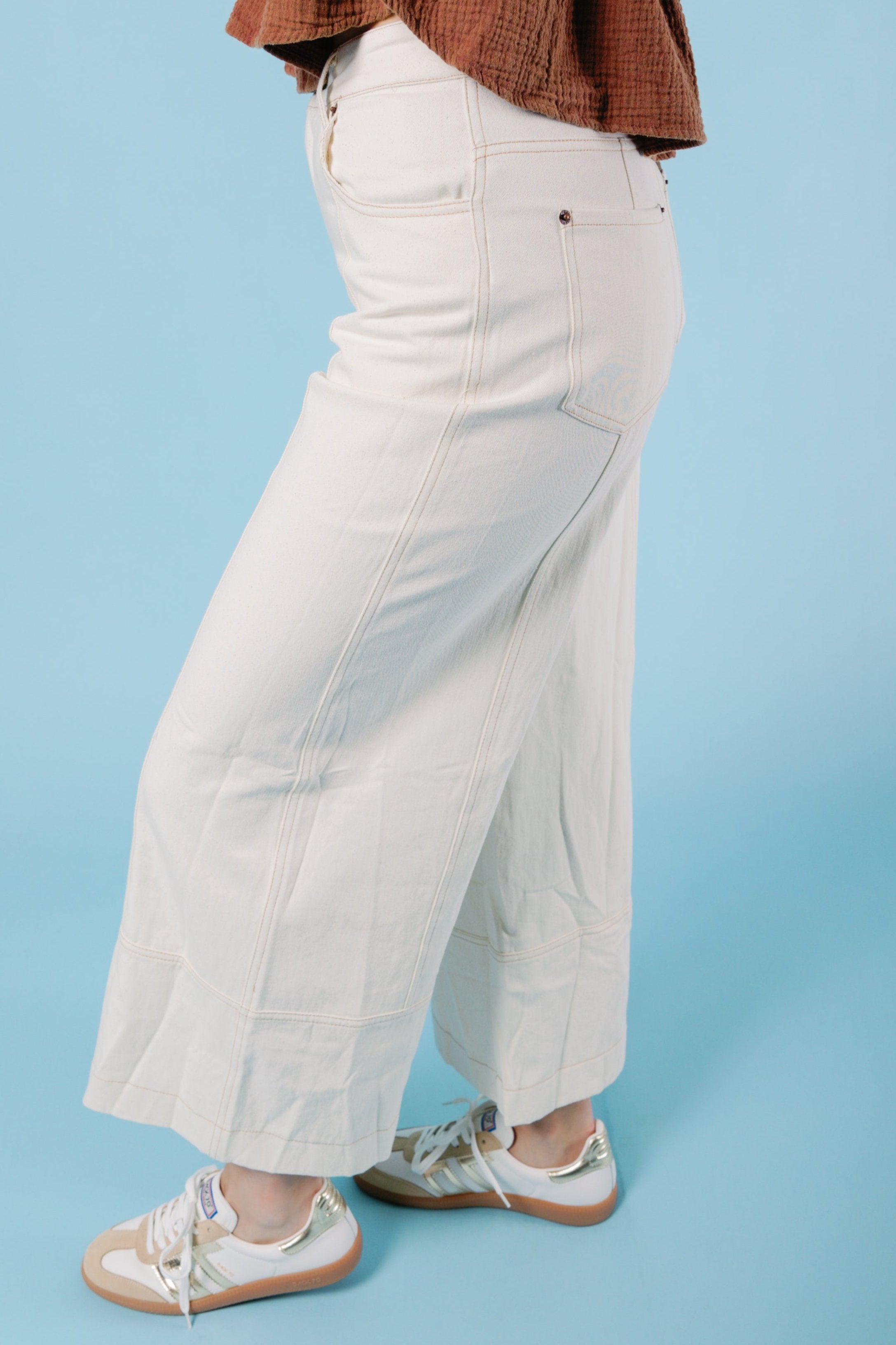 The Ivory Wide Leg Pant