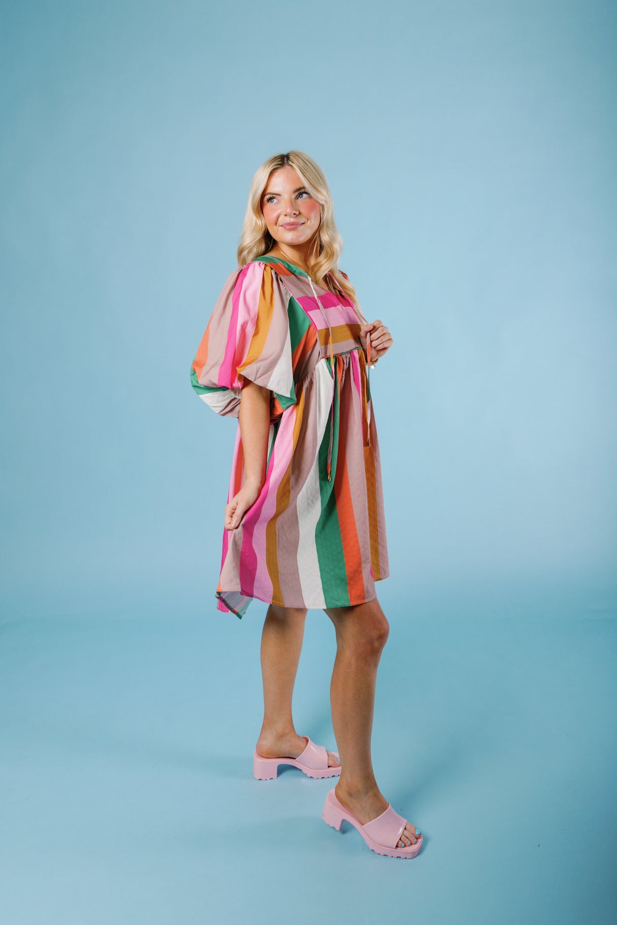 Making Me Blush Mini Dress