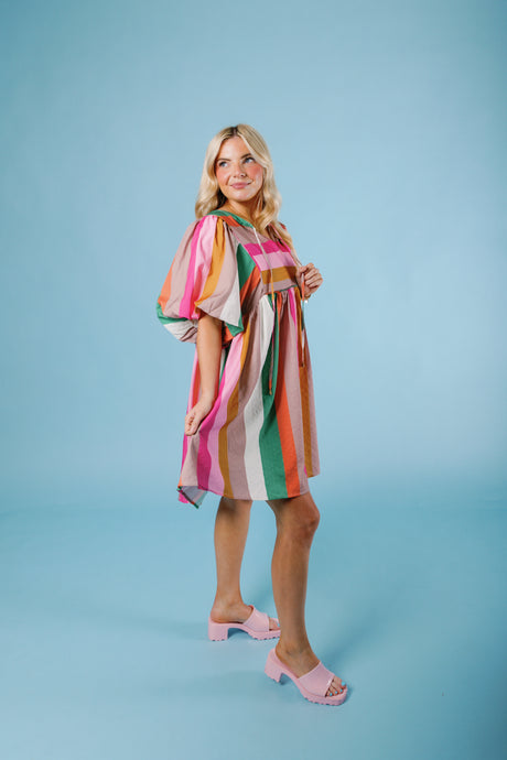 Making Me Blush Mini Dress