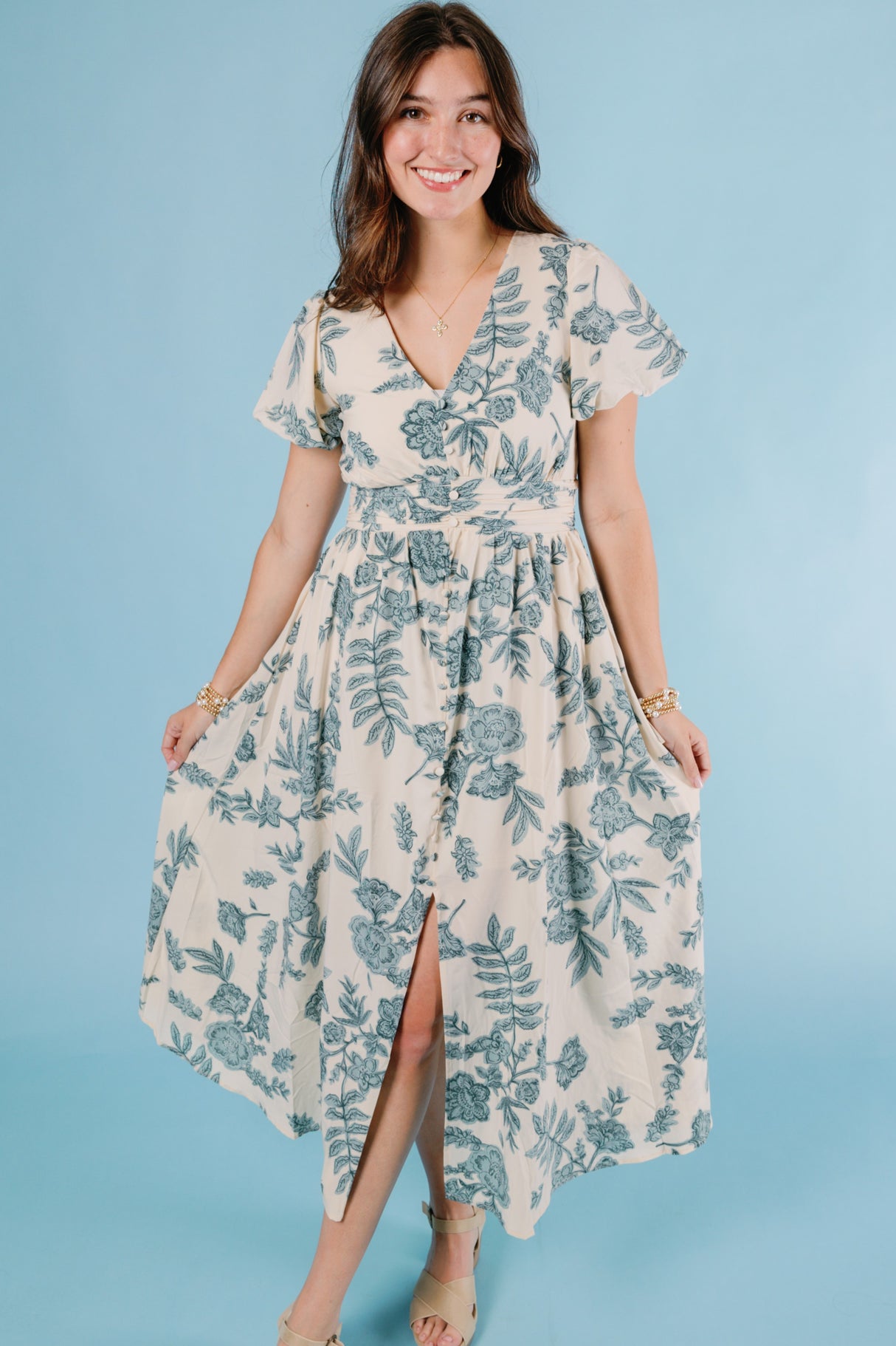 Take Me Shopping Midi Dress
