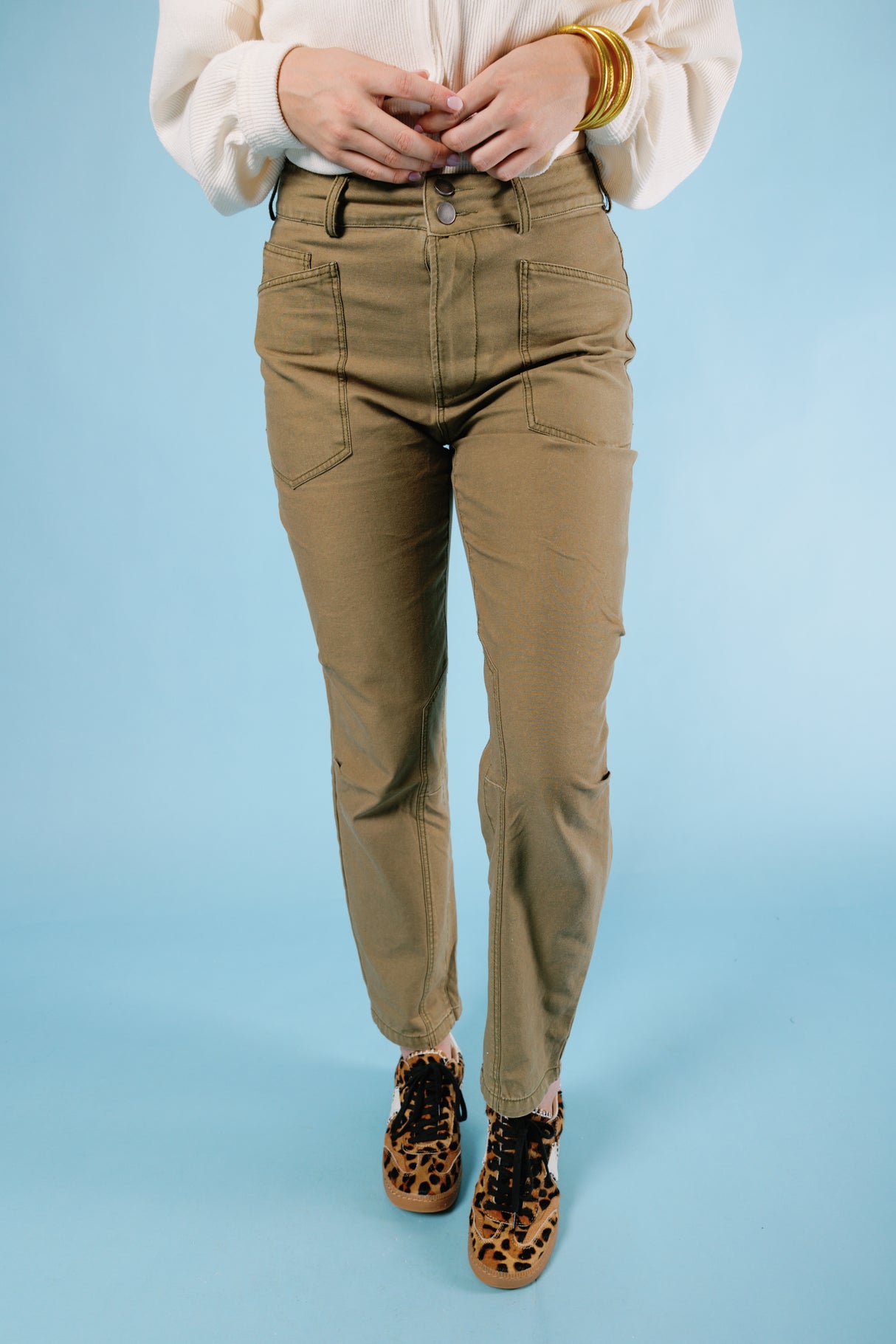 The Relaxed High Waisted Pants