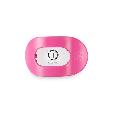 Teleties | Paradise Pink Small Flat Round Hair Clip