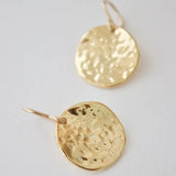 Katie Waltman | Hammered Medallion Earrings