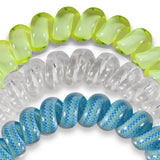 Teleties | Ocean Villa - Large Spiral Hair Ties