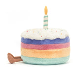JellyCat | Amuseable Rainbow Birthday Cake