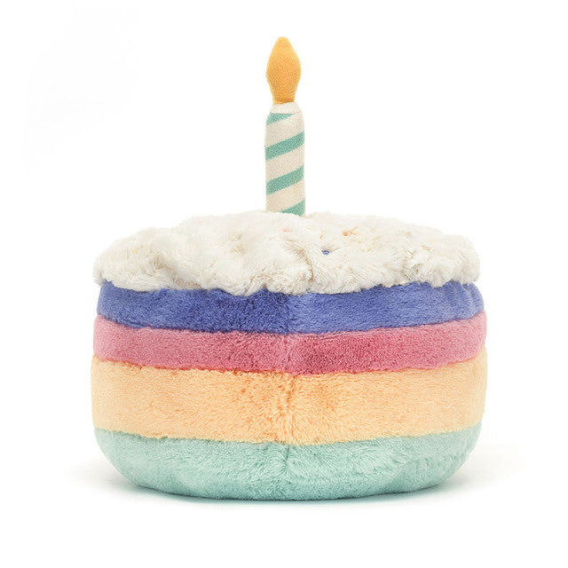 JellyCat | Amuseable Rainbow Birthday Cake