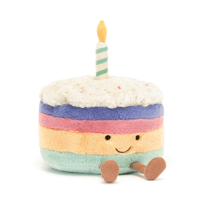 JellyCat | Amuseable Rainbow Birthday Cake