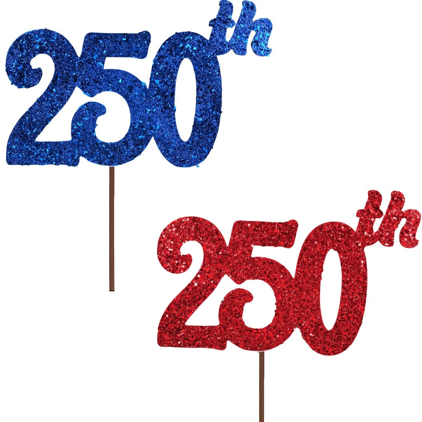 All Glitter Americas 250th Birthday Sign