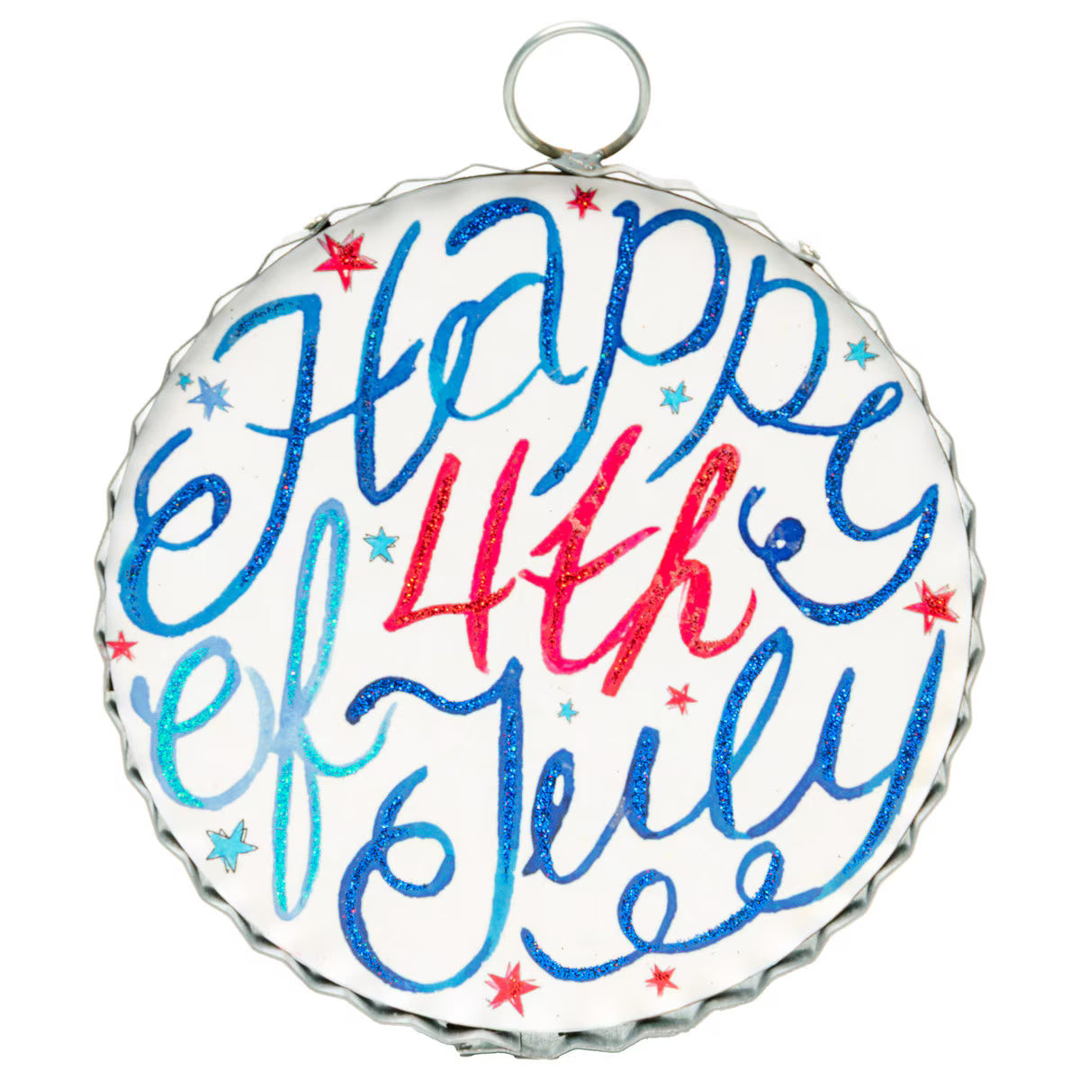 Beck's Round Happy 4th of July Mini Gallery Art