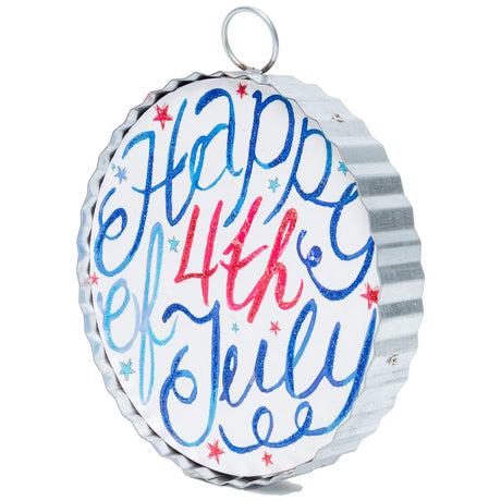 Beck's Round Happy 4th of July Mini Gallery Art