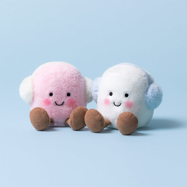 Jellycat | Amuseables Toastie Pink and White Marshmallows