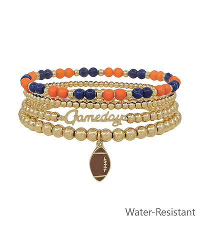 Madison's Exclusive | Tigers Gameday Bracelet Stack