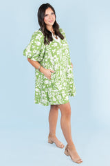 The Abstract Print Tunic Dress