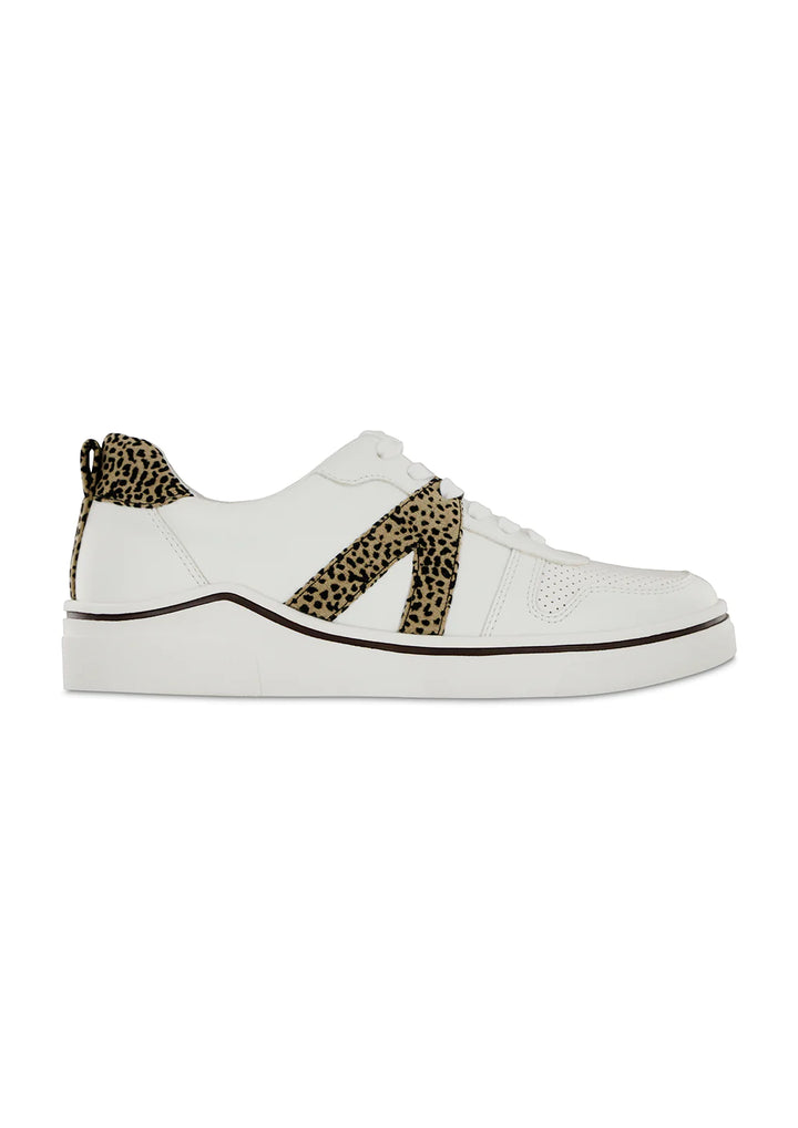 MIA Shoes | Alta - White Cheeta (Final Sale)