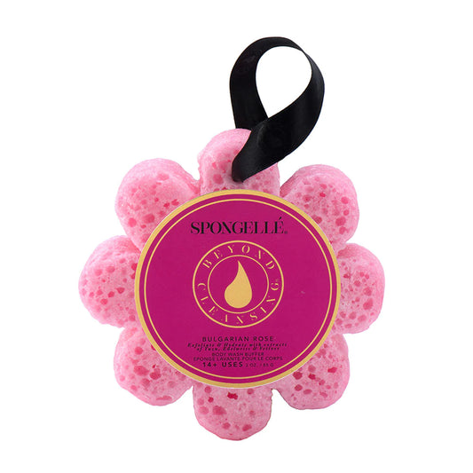 Spongelle | Bulgarian Rose Wild Flower Bath Sponge