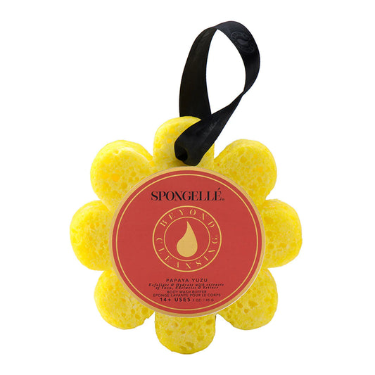 Spongelle | Papaya Yuzu Wild Flower Bath Sponge