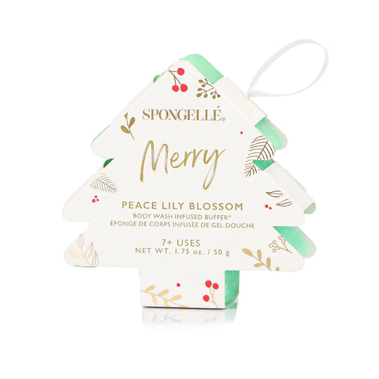 Spongelle | Merry - Holiday Tree Ornament
