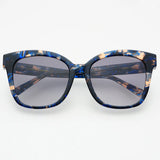 Freyrs | Amber Acetate Womens Cat Eye Sunglasses - Blue