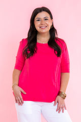 Peruvian Cotton Magic Tee Poppy
