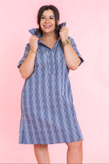 Lior | Agnes Diamond Print Dress